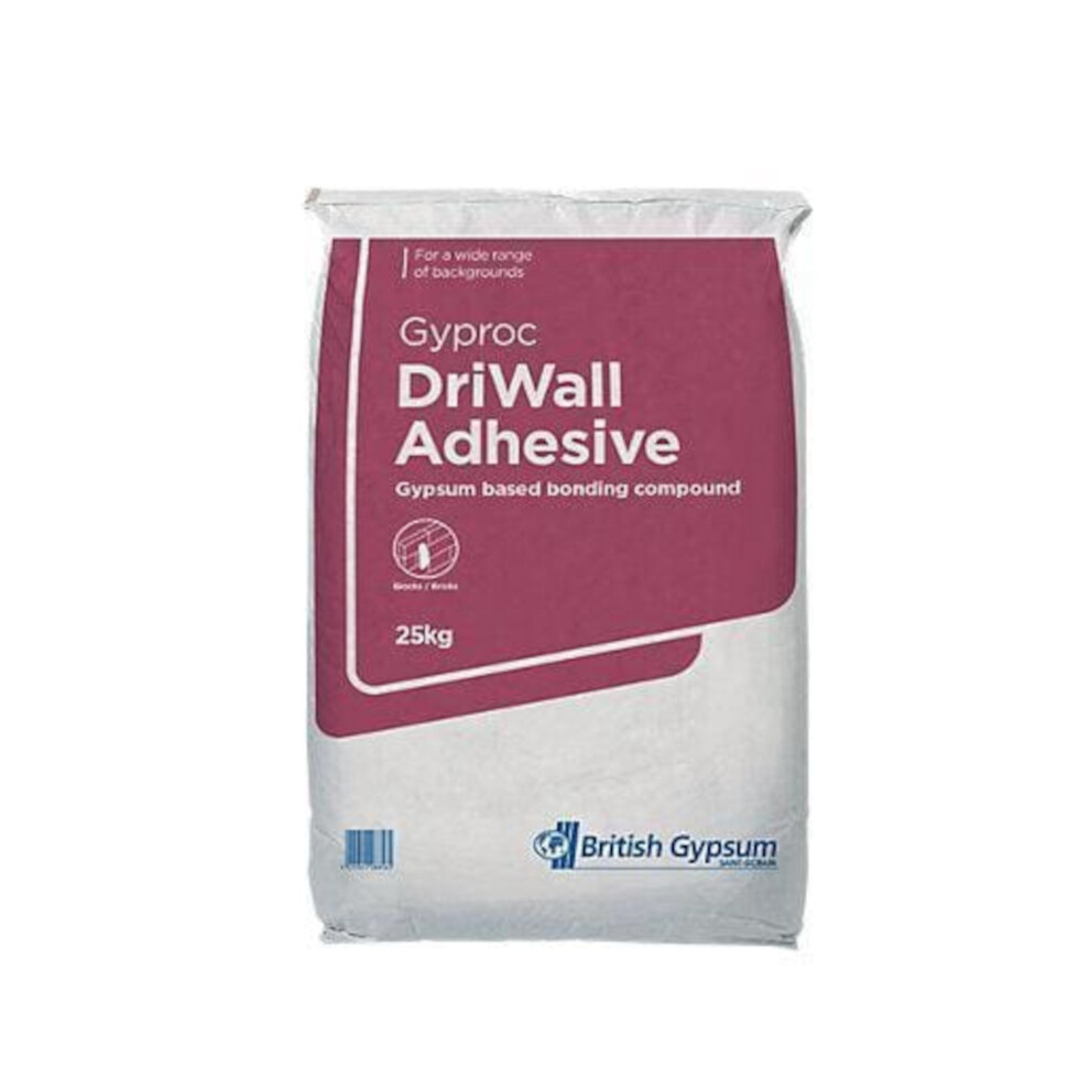 British Gypsum Gyproc Driwall Adhesive - 25kg