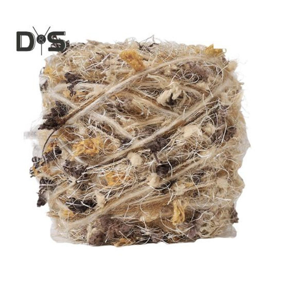 (as the picture, P 1pc) 1/2pcs 100g Hand Blended Yarn Ball Diy Handmade Knitting Crafts Bags Gloves Tassels Textile Decoration Colorful Thick Mixed Yarn Ball