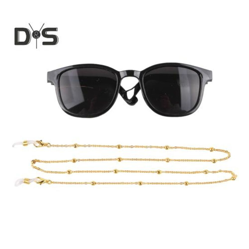 (as the picture, C) Cat Sunglasses Retro Pet Glasses With Gold Chain For Cats Small Dogs Pet Dress-up Costume Accessories For Photos Cosplay Parties
