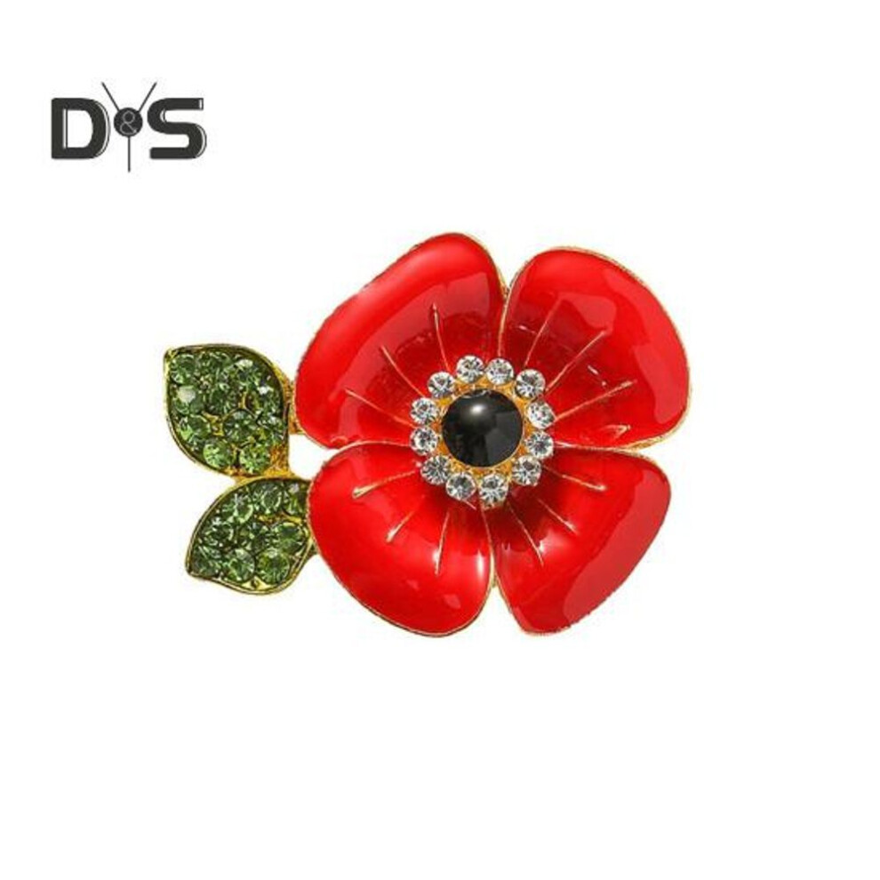 Women Brooch Flower Shape Enamel Oil Dripping Retro Anti-slip Polished Coat Collar Bag Scarf Hat Decoration Clothes Pin Party Banquet Clothing Jewelry