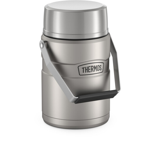 Thermos THERMOS Σακούλα Τροφίμων με Μόνωση Vacuum, 47 Ουγγιές, Ματ Ατσάλι