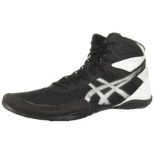 ASICS Heren Matflex 6 Worstelschoenen, 10M, Zwart/Zilver