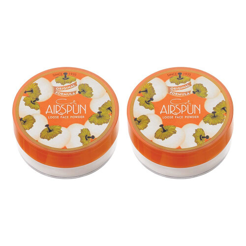 Coty Airspun Loose Face Powder Translucent, 2er-Pack