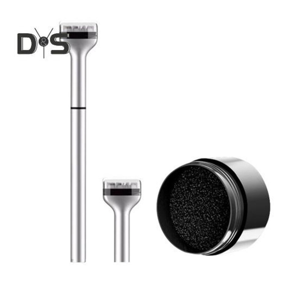 (black) Lower Lash Stamp Eyelash Stamp Set 2-in-1 Waterproof Sweatproof Eyeliner Quick Eye Makeup Tool Long-lasting Lower Lash Stamp for Beginners
