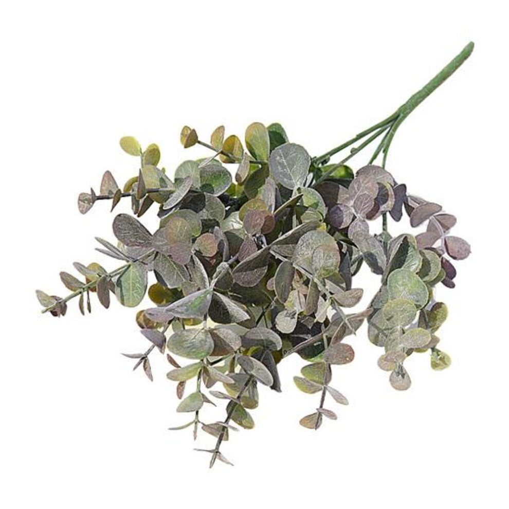 (purple) Artificial Plants Eco-friendly Realistic Appearance Ornamental Faux Green Plants Eucalyptus Branch
