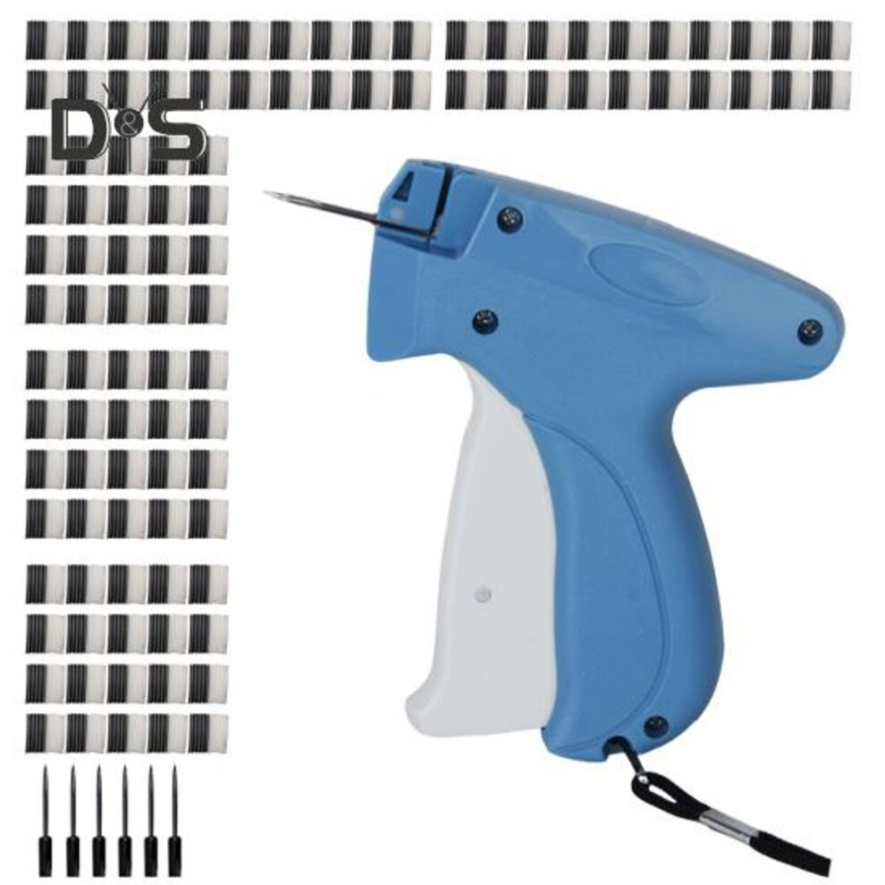 (light blue, A) Quick Clothing Fixer Portable Speedy Stitch Sewing Device Clothes Tagging Garment Repair Sewing Machine Mini Stitch Hemming Machine