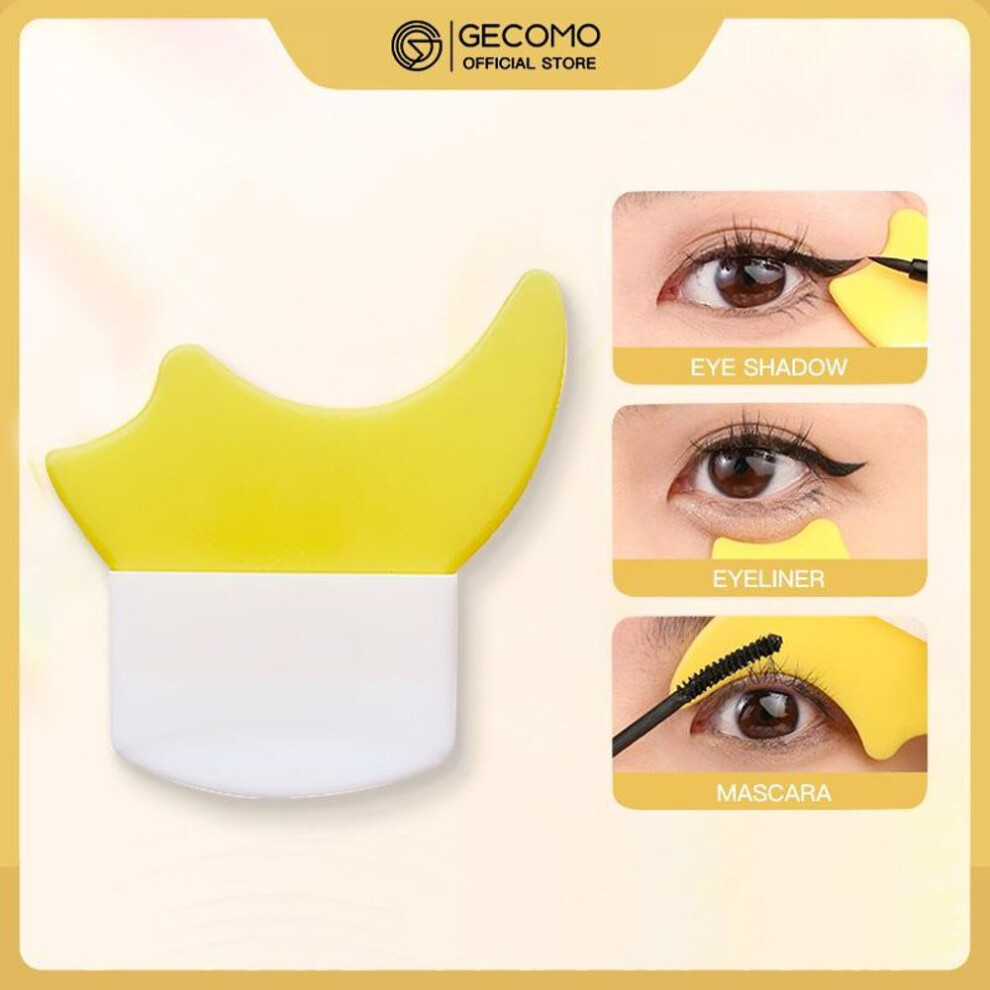 GECOMO Eyeliner Makeup Tool, Eyeshadow Eyelashes Silicone Makeup Aids