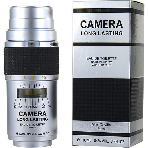 Max Deville Camera longlasting van max deville voor mannen - 3.33 Ounce edt spray 3.33 Ounce