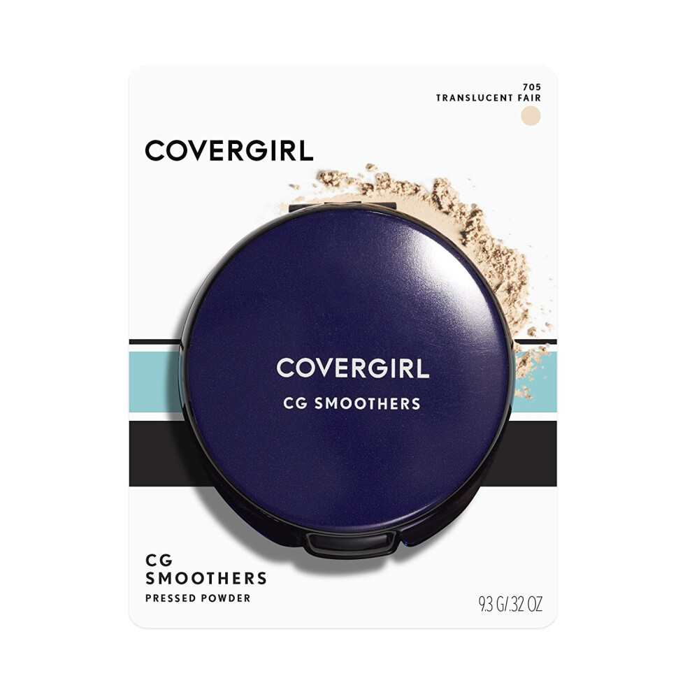 COVERGIRL Smoothers Pressed Powder  Translucent Fair .32 oz (9.3 g) (Packaging may vary)-image-OPC-PGMDTND-NEW