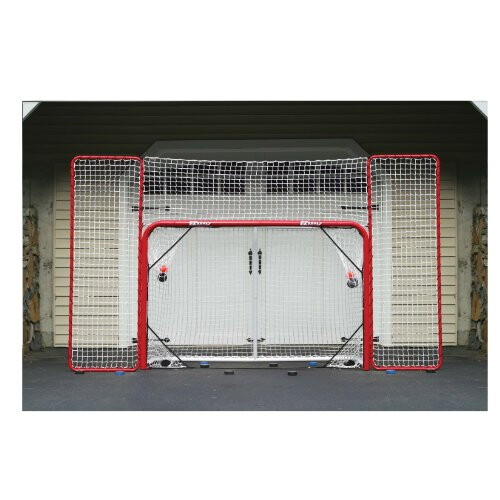 EZGoal Hockey Backstop, Rood/Wit, 10' x 6' 2