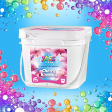 (Cherry blossoms) Sumptuous Scent Booster Laundry Beads 2.5L 1.8KG Cream Coconut Sea Breeze