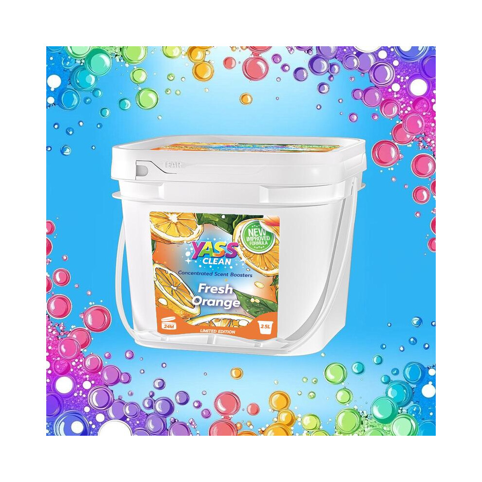(LIMITED EDITION ?Fresh Orange)) Sumptuous Scent Booster Laundry Beads 2.5L 1.8KG Cream Coconut Sea Breeze