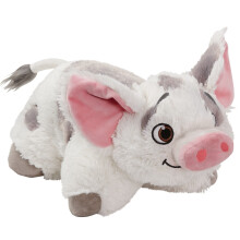 Ply ov vank s mot vom zvieratiek Disney Vaiana, biely, 40 cm