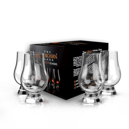GLENCAIRN Ποτήρι Ουίσκι, Σετ Δώρου 4 Τεμαχίων