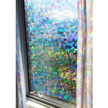 Rainbow Symphony- Rainbow Suncatcher vinduesfilm Krystalm?nstret vindue kl?ber 24"""" X 36"""" panel lavet i USA