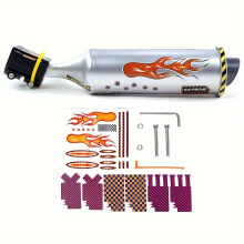 (1pc) Bicycle exhaust sound effects, simulate a variety of exhaust wild sound effects, motorcycle exhaust cylinder modeling.