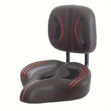 (Black) [Three-wheeled | breathable] Three-wheeled vehicle seat cushion with backrest | enlarged and widened seat cushion