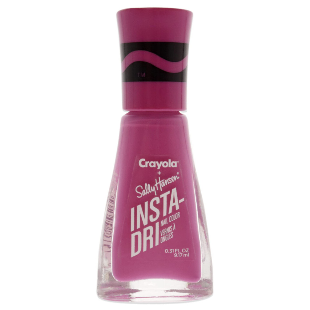 Insta-Dri Crayola Nail Color - 523 Razzle Dazzle Rose by Sally Hansen