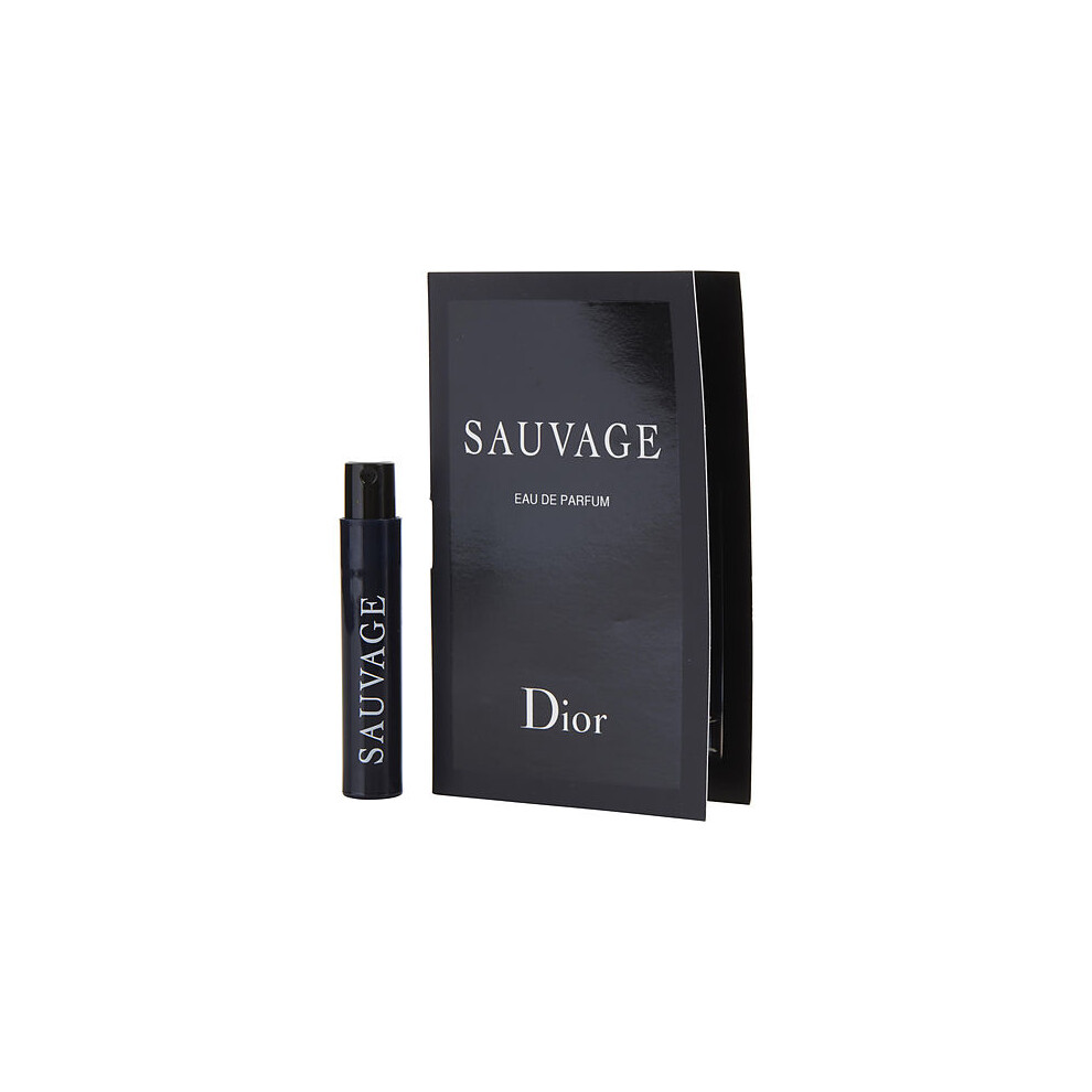 DIOR SAUVAgE by christian Dior EAU DE PARFUM SPRAY VIAL ON cARD(D0102H5Q6WX)