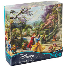 Ceaco - Thomas Kinkade - Disney Dreams - Snövit Solens Ljus - 750 Bitars Pussel
