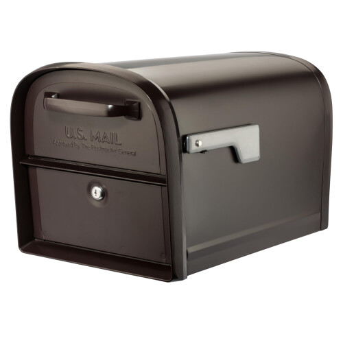 Architectural Mailboxes 6300RZ Oasis 360 Locking Parcel Mailbox with 2