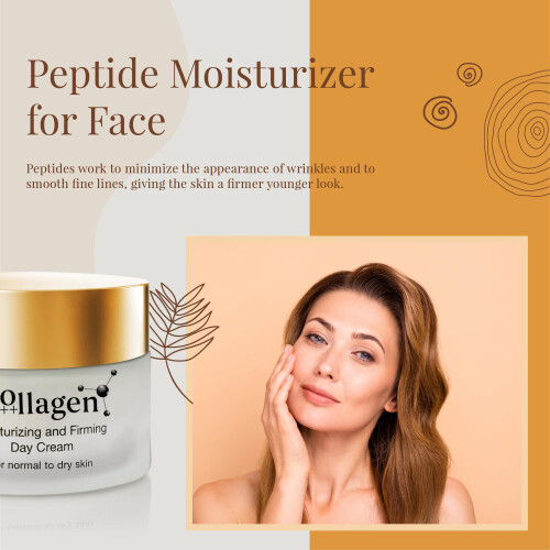Collagen++ Κρέμα Ημέρας Αντι-Γήρανσης, Σφιγκτική & Ενυδατική για Ξηρή Επιδερμίδα 1.7oz 2