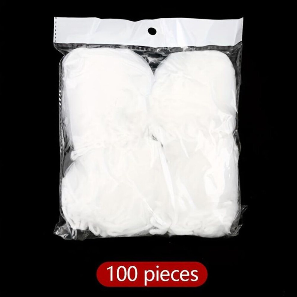Disposable Sink Strainer Bags 100-pack- Mesh Garbage Catcher For Home & Restaurant - Prevents Drain Clogs - Easy Kitchen Cleanup