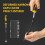 43PCS Premium Magnetic Screwdriver Set Cross-Head Flat Heads Precision 5