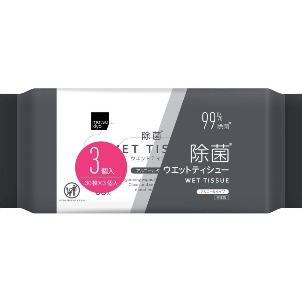 Sterile Wet Tissues 30sheets 3P Sterilization Wet Tissues (Portable) Wet sheets can be used to clean hands and sterilize personal items. Sterilization