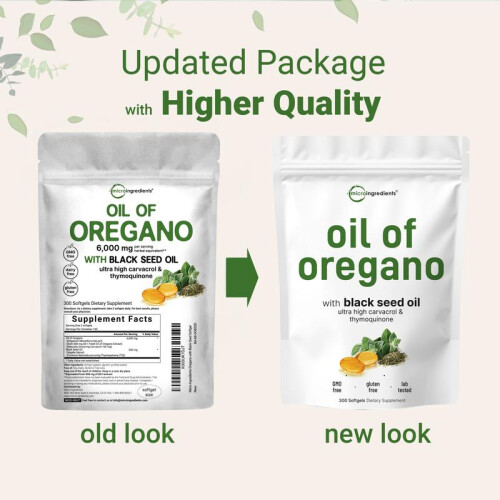 Micro Ingredients Oregano Oil with Black Seed Oil 1