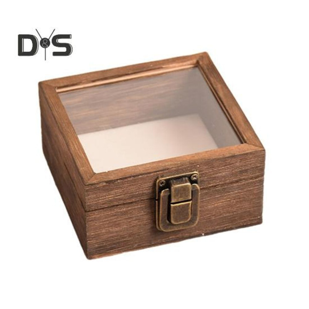 (as the picture, S) High-Visibility Display Box Large Insect Shadow Box Wood Construction Multiple Sizes Smooth Edge Insect Specimens Storage Display Case