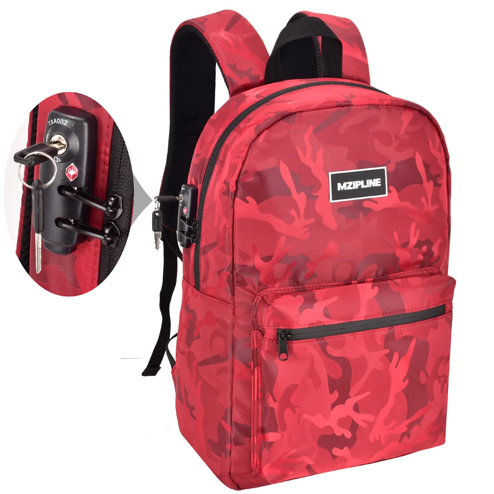 Sac Dos Mzipline Avec Serrure Tsa Et Sac Dos Pour Ordinateur Portable R Sistant Aux Cl S Pour Hommes Et Femmes-image