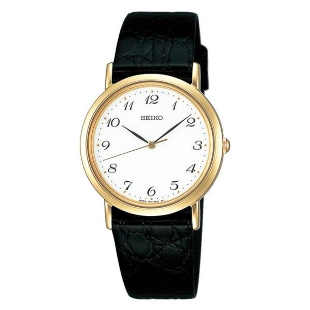 Seiko Men's Scdp030 (spirit Men's Quartz) Round Watch Black Stainless *case Back:stainless Analog