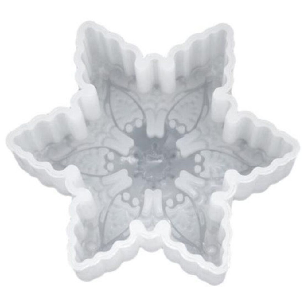 (B) Decorative Silicone Mold Delicate Shape Useful 3D Manual Soap Fragrance Epoxy