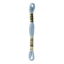 DMC 117-3841 Mouline Stranded Bomuld Seks Strand Broderitr?d Bleg Baby Blue 8,7-yard