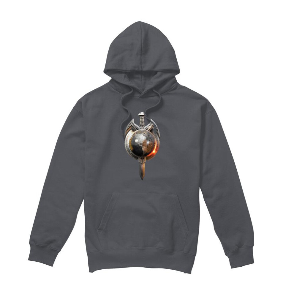 (M, Charcoal) Star Trek Mens Terran Empire Hoodie