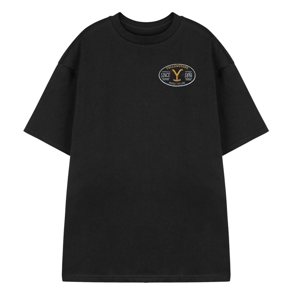 Yellowstone Mens Ride For The Brand Short-Sleeved T-Shirt