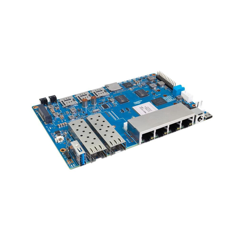 Banane pi BPI-R4 media tek mt7988a (filo gic 880) quad-core arm Corex-A73 8gb ddr4 8gb emmc flash smart router board