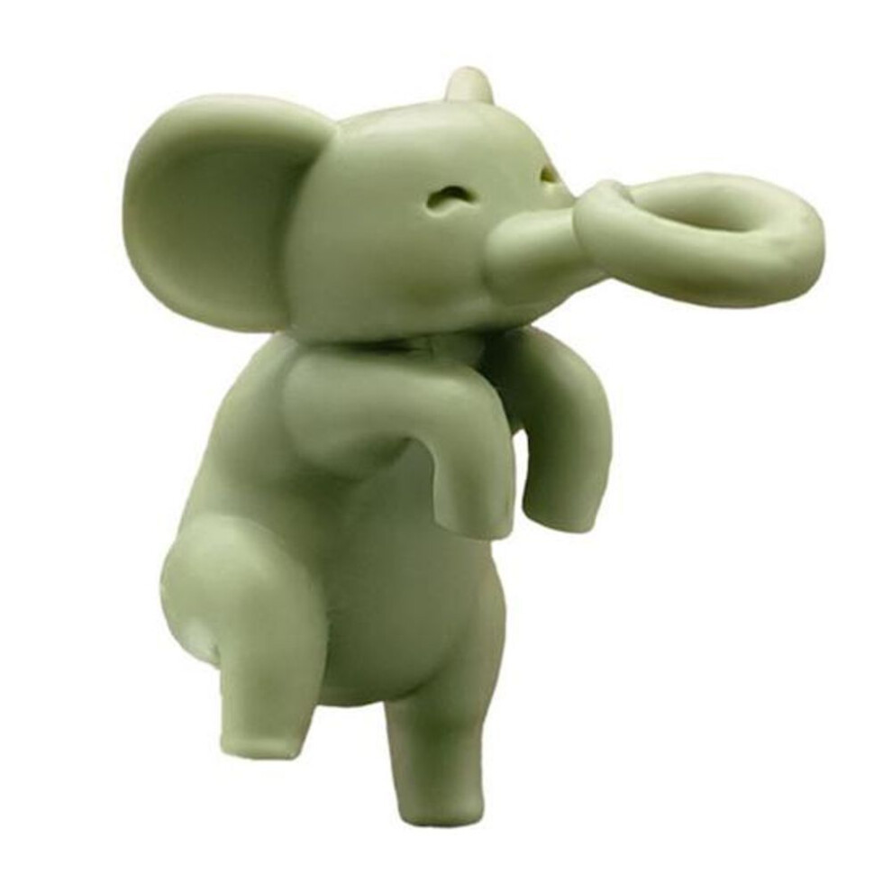 (green) Plant Propagation Buddy Elephant Plant Support Hydroponic Plants Stem Holder Plant Nurturing Support for Stems Buds Cuttings Branches