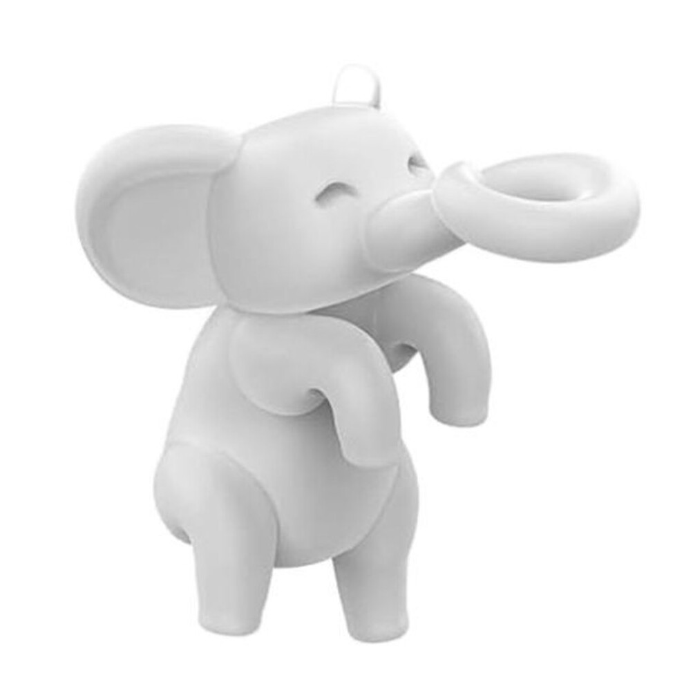 (white) Plant Propagation Buddy Elephant Plant Support Hydroponic Plants Stem Holder Plant Nurturing Support for Stems Buds Cuttings Branches