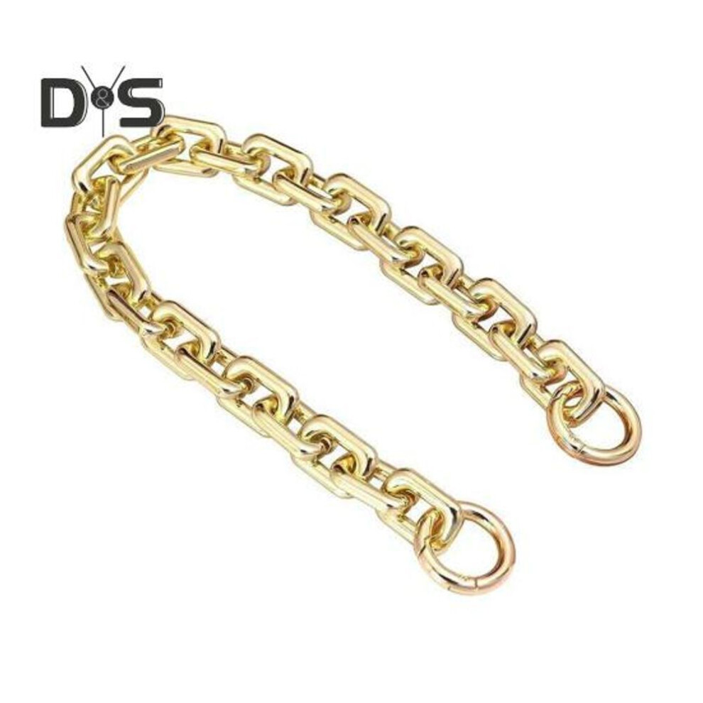 (golden, Short) 40cm/60cm Bag Chain Silver Golden Metal Chain Bag Attachment Diy Replacement Shoulder Bag Handle For Handbags Crossbody Bags