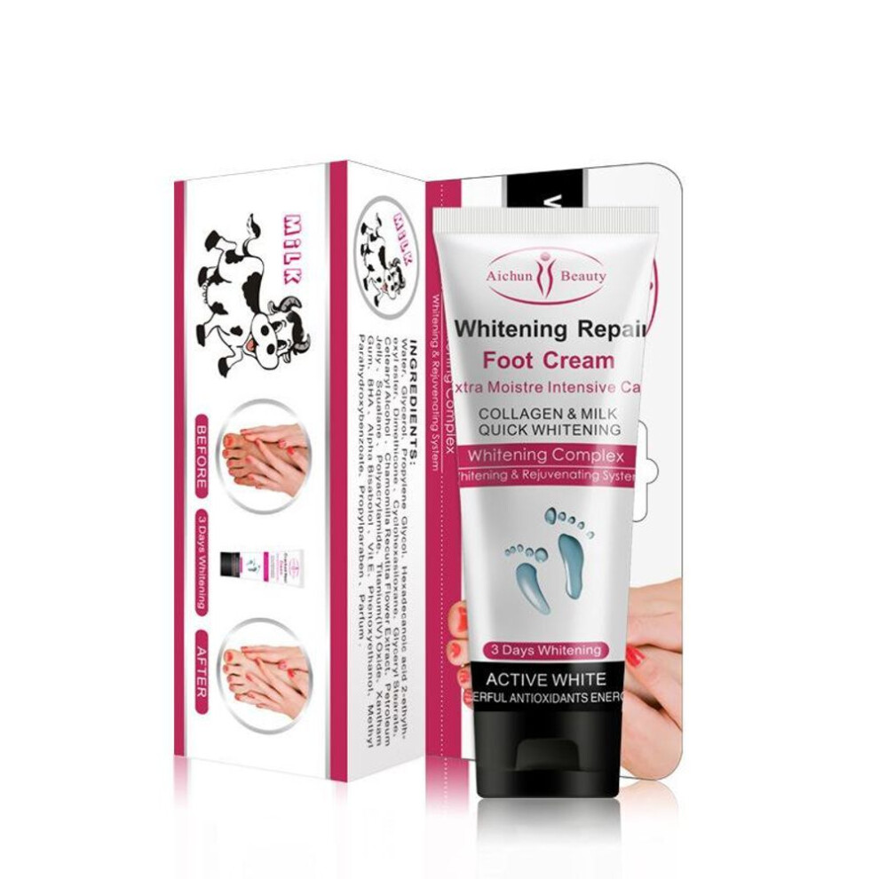 Aichun 100g Foot Cream Milk Foot Care Cream Prevents Chapped Feet, Moisturizes And Rejuvenates The Skin