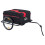 Homcom Aosom Elite Two-Wheel Bicycle Large Cargo Wagon Trailer with Folding Storage 9