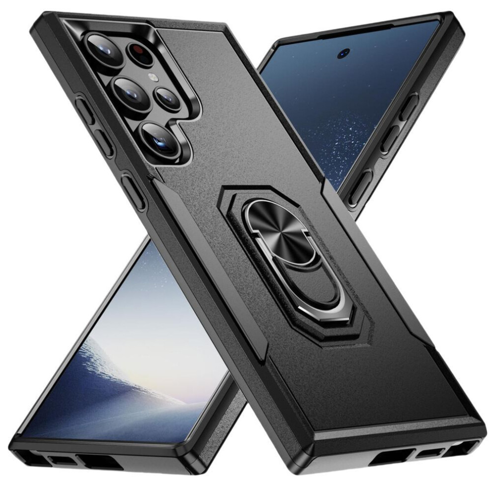 (black, for Galaxy S21) for Samsung S25 S24 Drop Protective Shockproof Bag Case for Samsung Galaxy S25 Ultra S24 S23 FE S22 S21 Plus 5G Cases