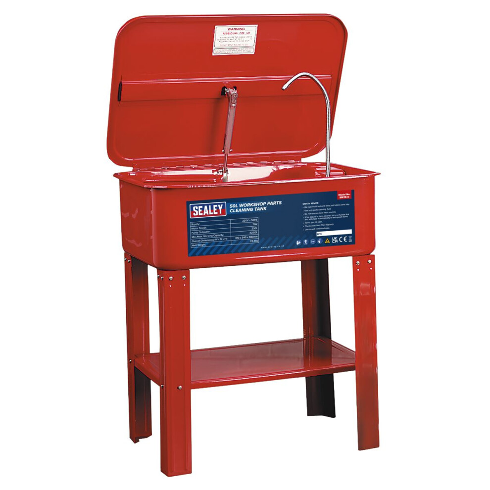 Sealey Workshop Parts Washer 50L SM19