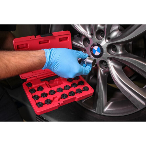 Sealey Sealey Locking Wheel Nut Key Set for BMW 22pc SX207 1