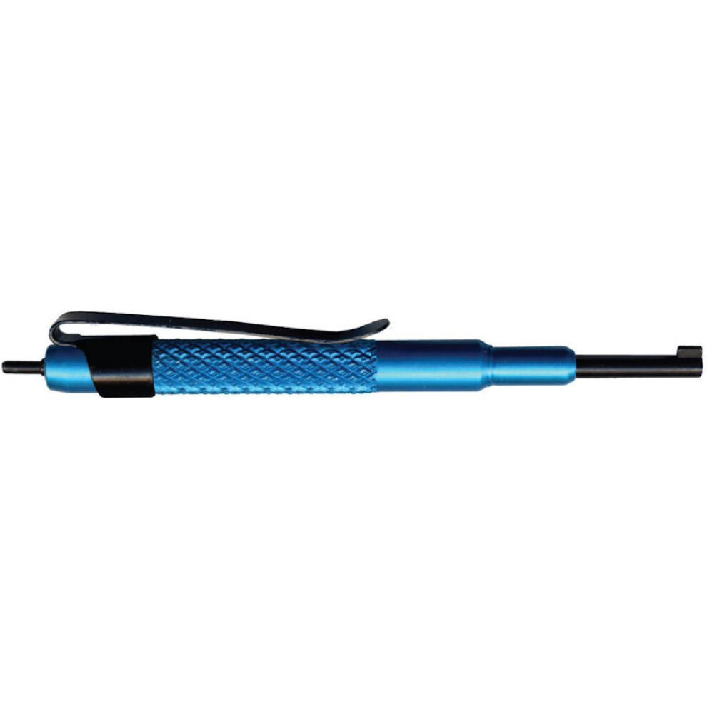 Zak Tool Zt-13-Blu Aluminum Handcuff Standard Cuff Key Blue 819673010144