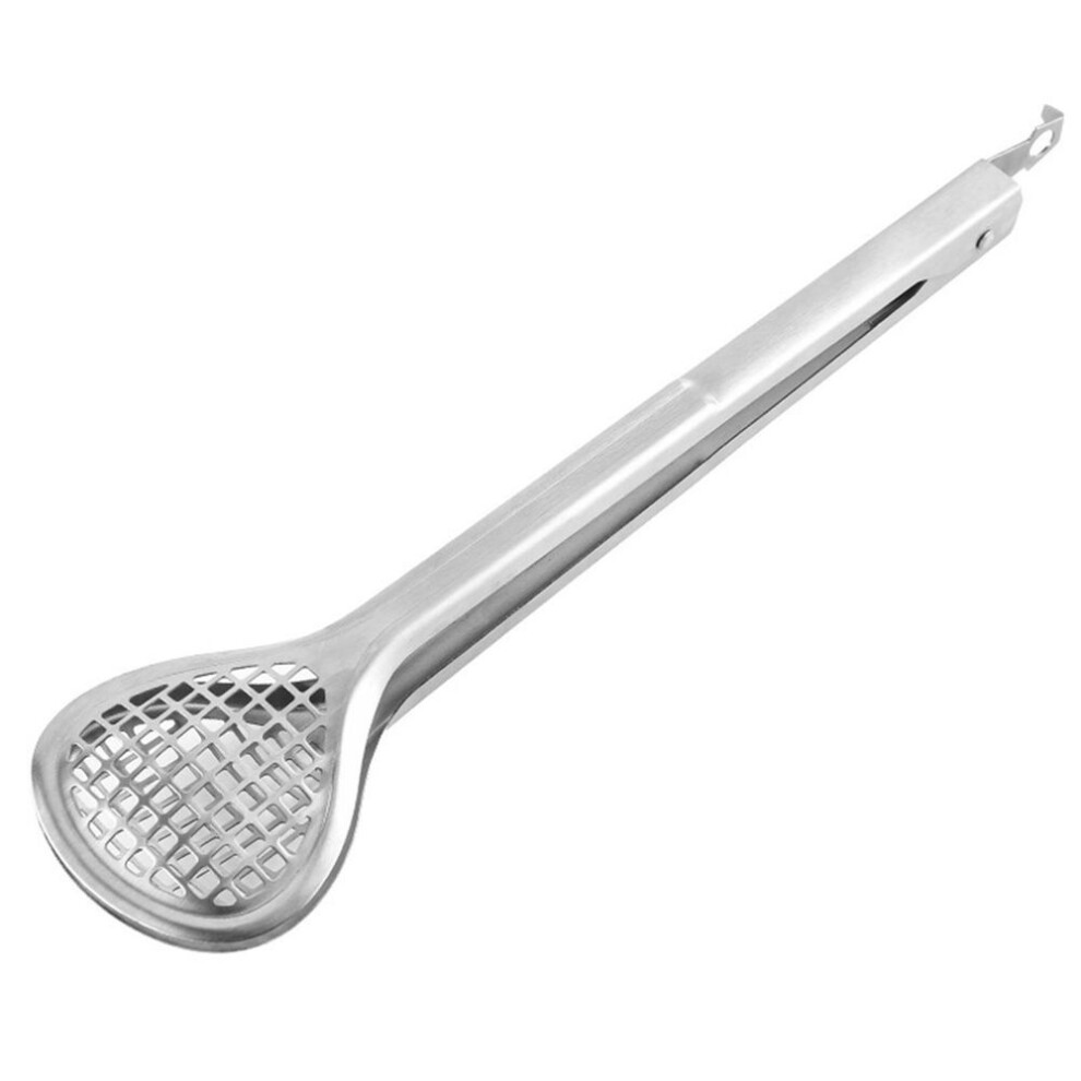 Stainless Steel Food Clip Multifunctional Mesh Grid Non Slip High Strength Bread Meatball Grill Steak Tong Kitchen Tools