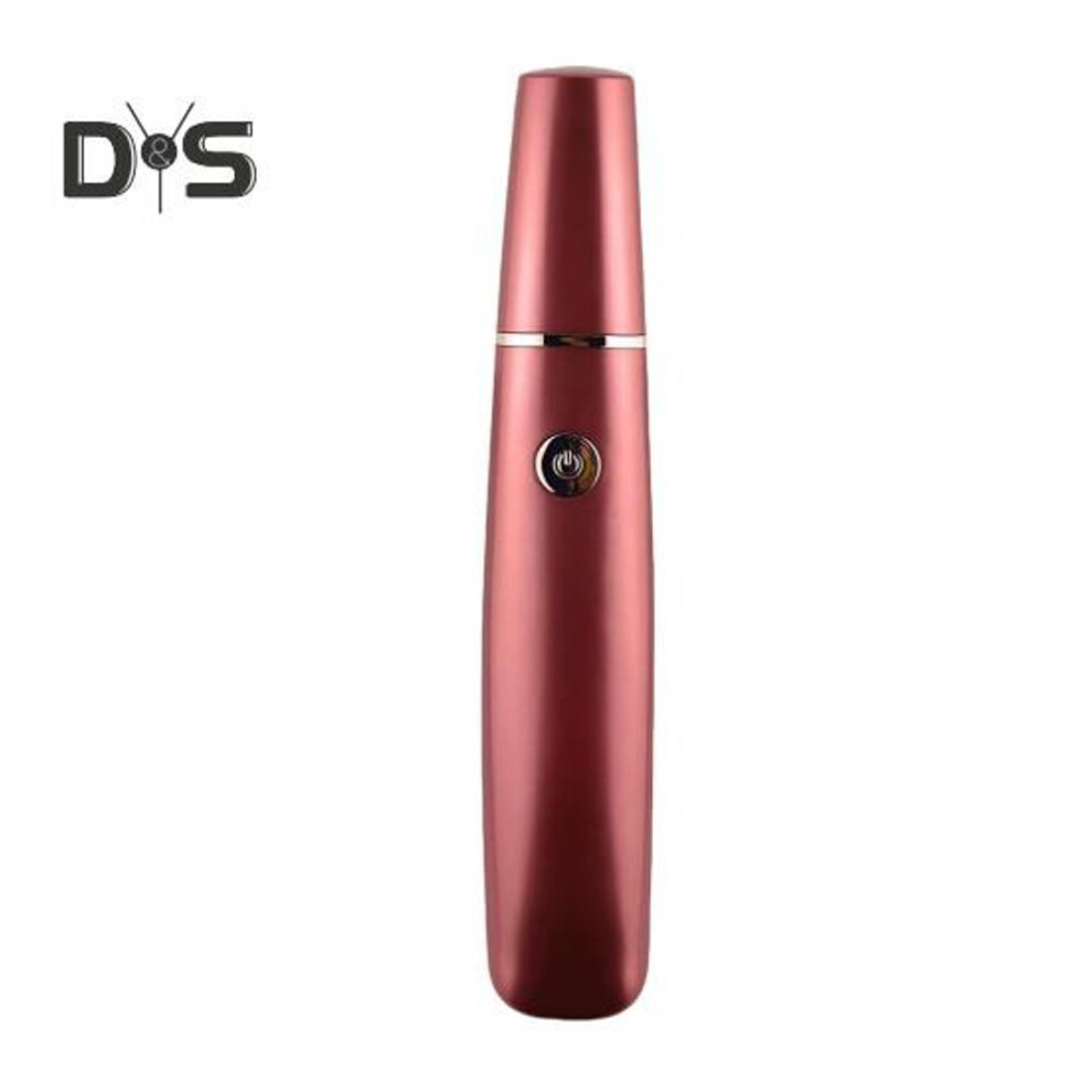 (red) Electric Callus Remover Pen 2-speed Foot File For Dead Skin & Cracked Heels Portable Pedicure Tool With 360 Degrees Roller Heads