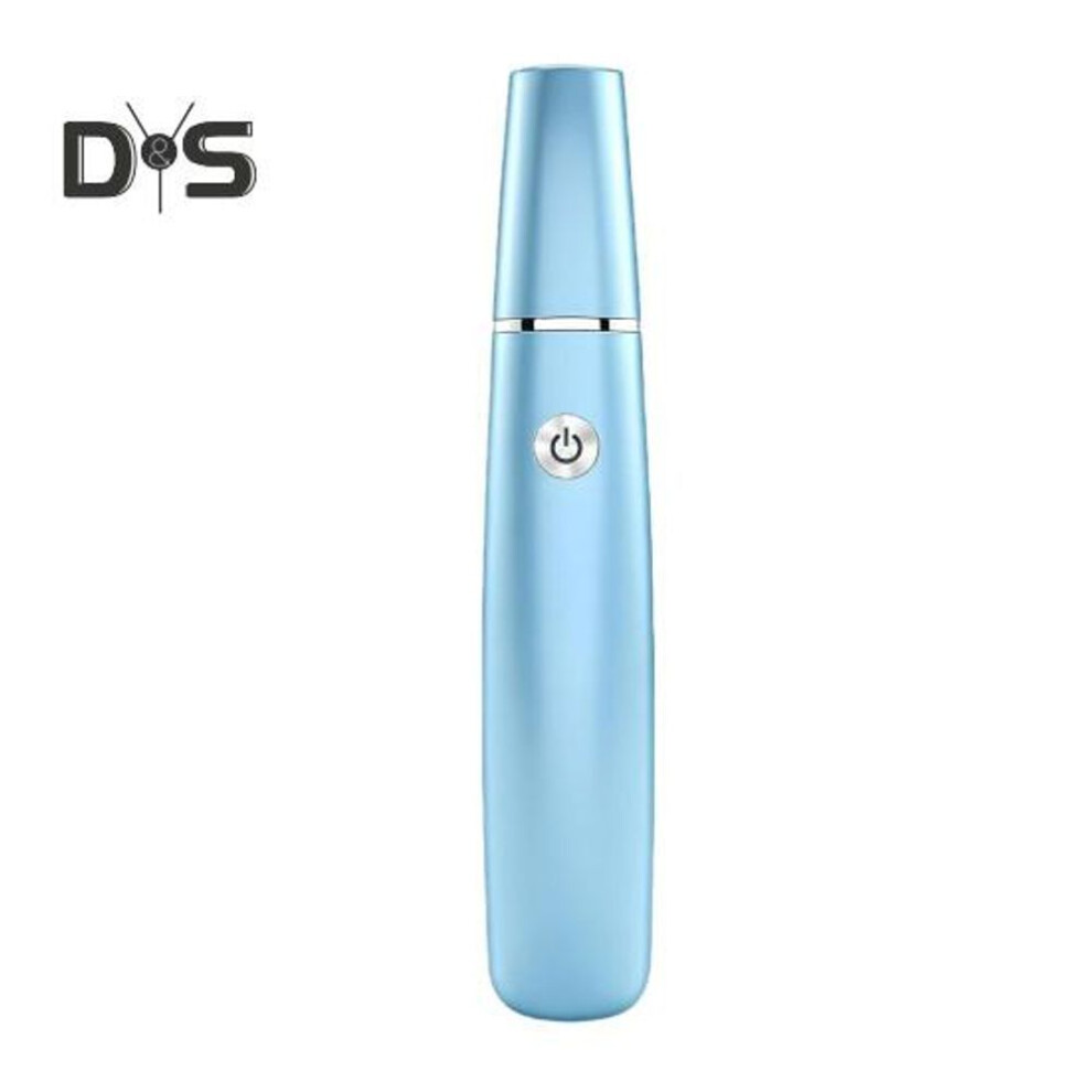 (royal blue) Electric Callus Remover Pen 2-Speed Foot File for Dead Skin & Cracked Heels Portable Pedicure Tool with 360 Degrees Roller Heads